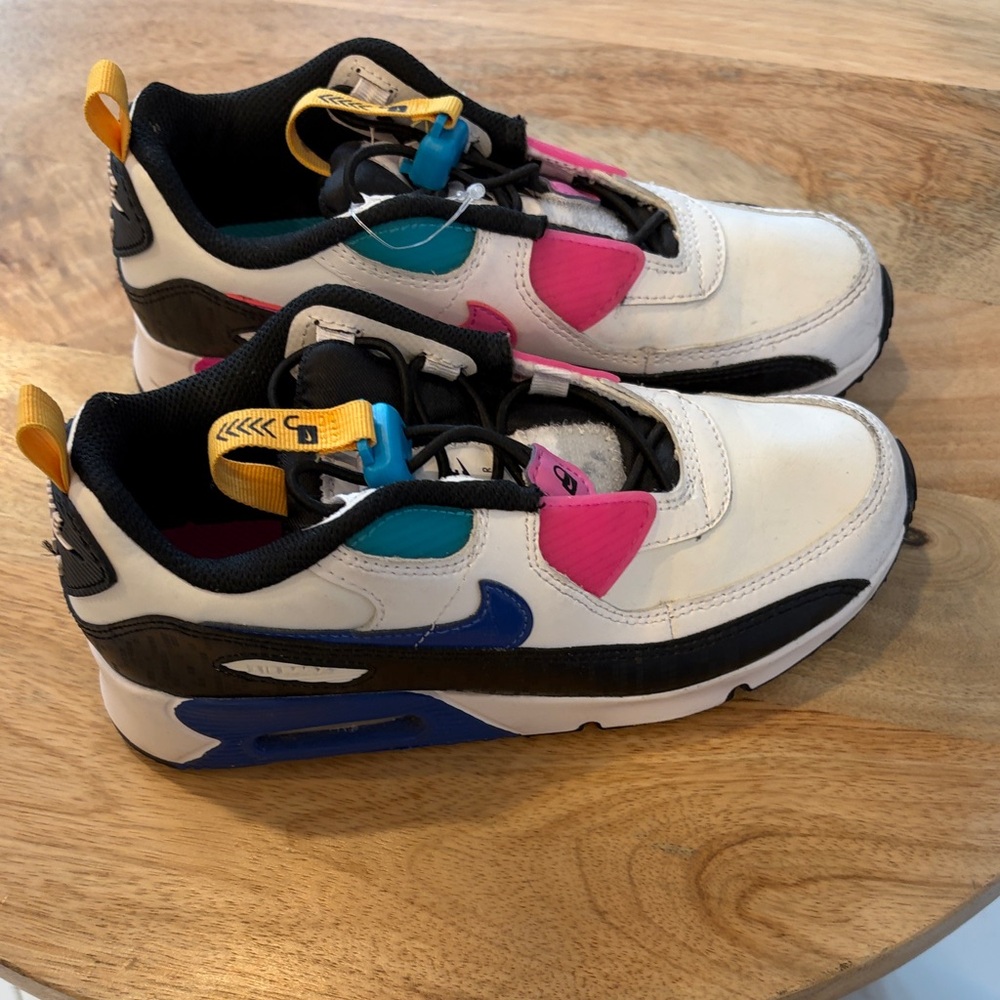 Nike Kids Sneakers with Blue, Pink, and White